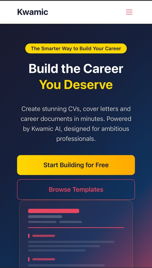 Kwamic mobile